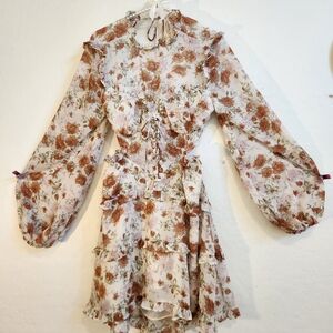 Floral Long Sleeve Dress